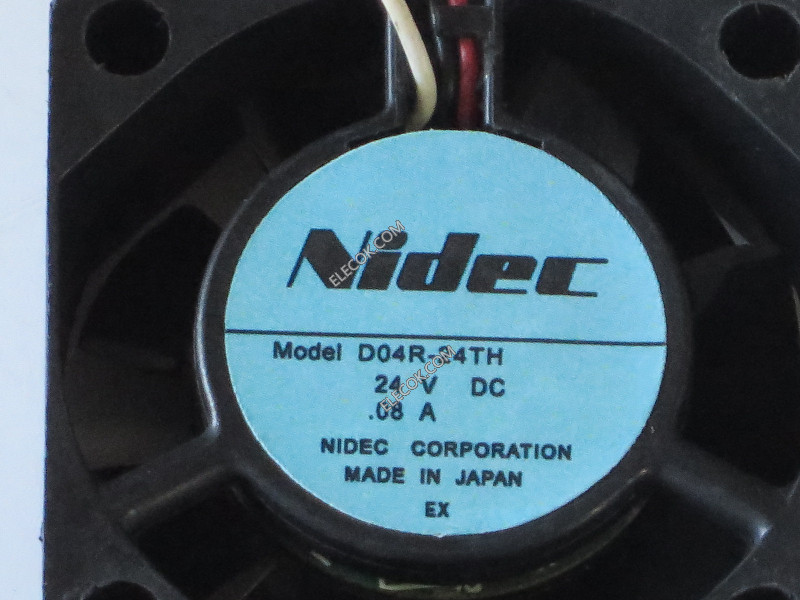 Nidec D04R-24TH 24V .08A 3 fili Ventilatore 