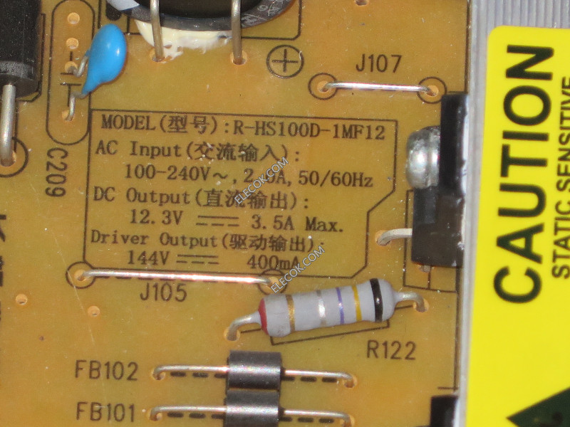 Hitachi R-HS100D-1MF12 810426667 Power Supply Unit,used