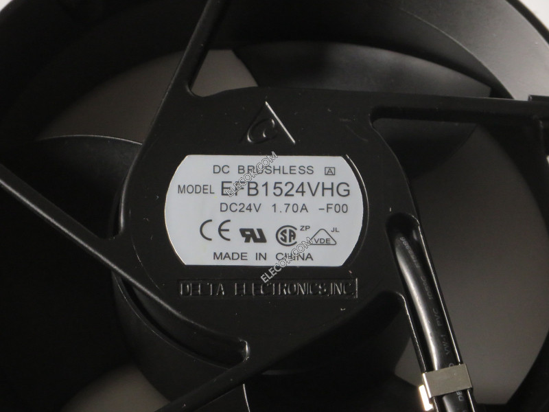 DELTA EFB1524VHG-F00 24V 1,7A 3 cable Enfriamiento Ventilador conector reformado 