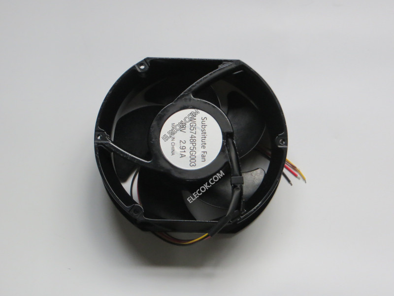 SANYO 9WG5748P5G003 48V 2,91A 4 câbler ventilateur remplacement Remis à Neuf 