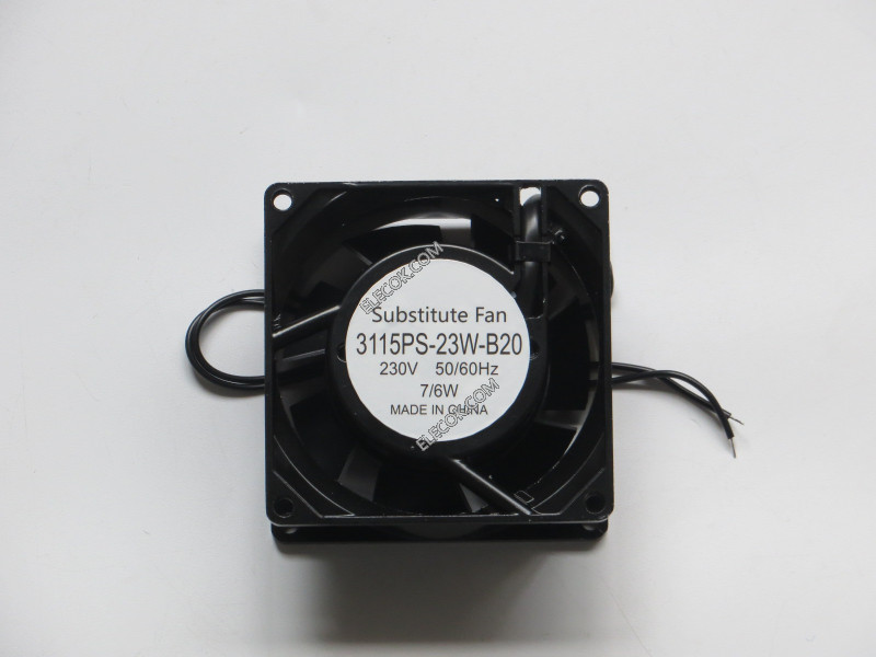 NMB 3115PS-23W-B20 230V 7/6W 2wires Cooling Fan, substitute