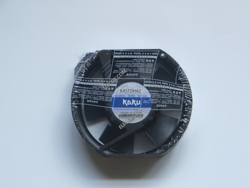 KAKU KA1725HA2 220/240V 0,27/0,23A 2 câbler Ventilateur ball palier NOUVEAU 