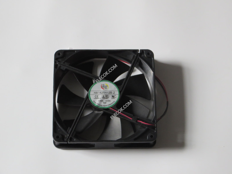 ONG HUA HA1425H12B-Z 12V 0.50A 2 wires Cooling Fan