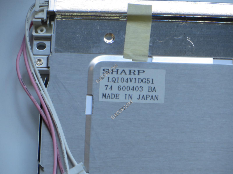 LQ104V1DG51 10,4" a-Si TFT-LCD Panneau pour SHARP Remis à Neuf 