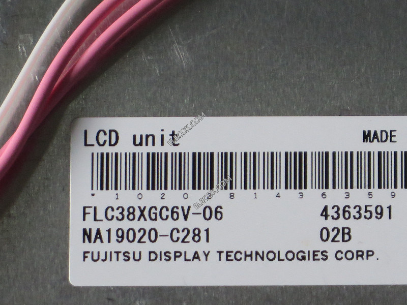 FLC38XGC6V-06 15.0" a-Si TFT-LCD Platte für FUJITSU gebraucht 