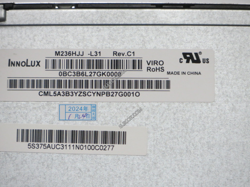 M236HJJ-L31 23,6" a-Si TFT-LCD Panneau pour CHIMEI INNOLUX 