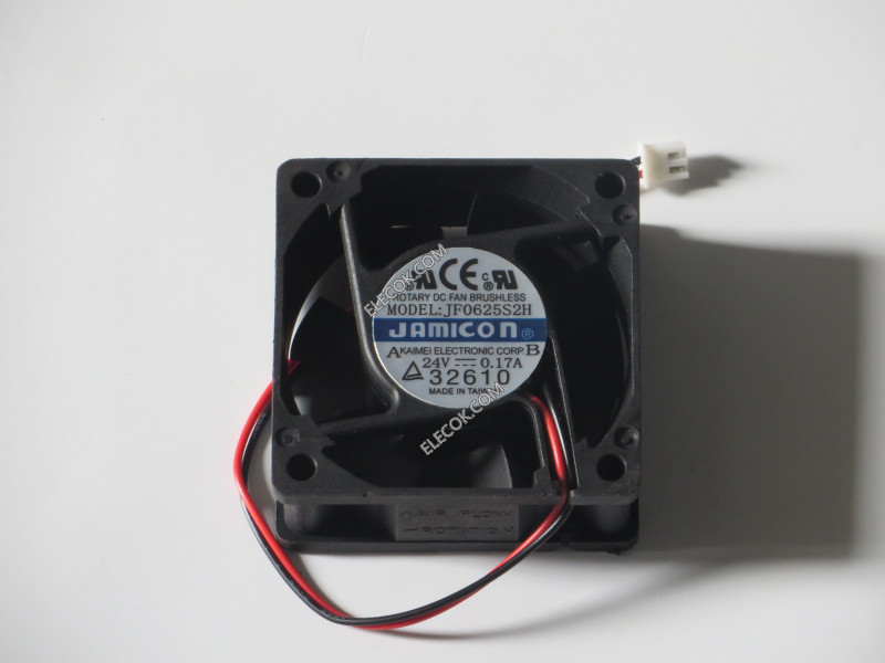 JAMICON JF0625S2H 24V 0.17A 2wires Cooling Fan