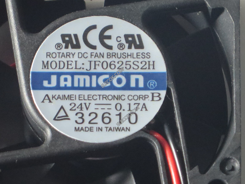 JAMICON JF0625S2H 24V 0,17A 2wires Cooling Fan 