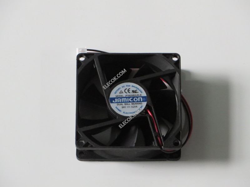 JAMICON JF0825B2UR-R 24V 0,21A 2wires cooling fan 