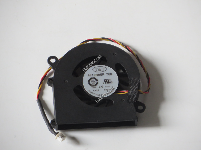 T&amp;T 4010H05F 5V 0,42A 3wires cooling fan 