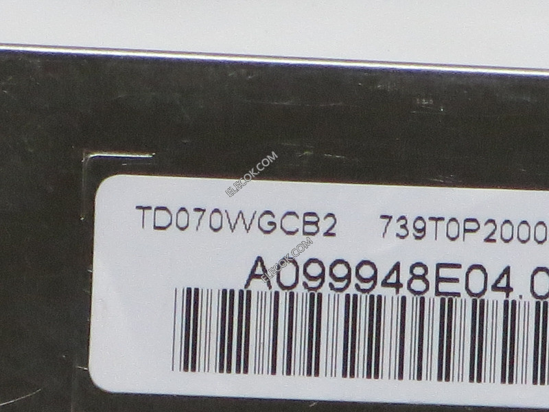 TD070WGCB2 7.0" LTPS TFT-LCD パネルにとってToppoly 