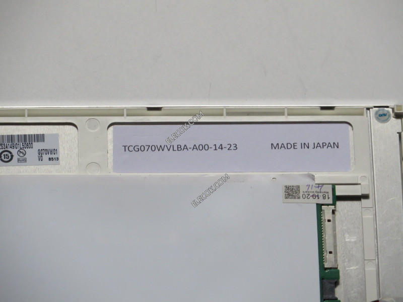 TCG070WVLBA-A00 7.0" a-Si TFT-LCD Panel för Kyocera 