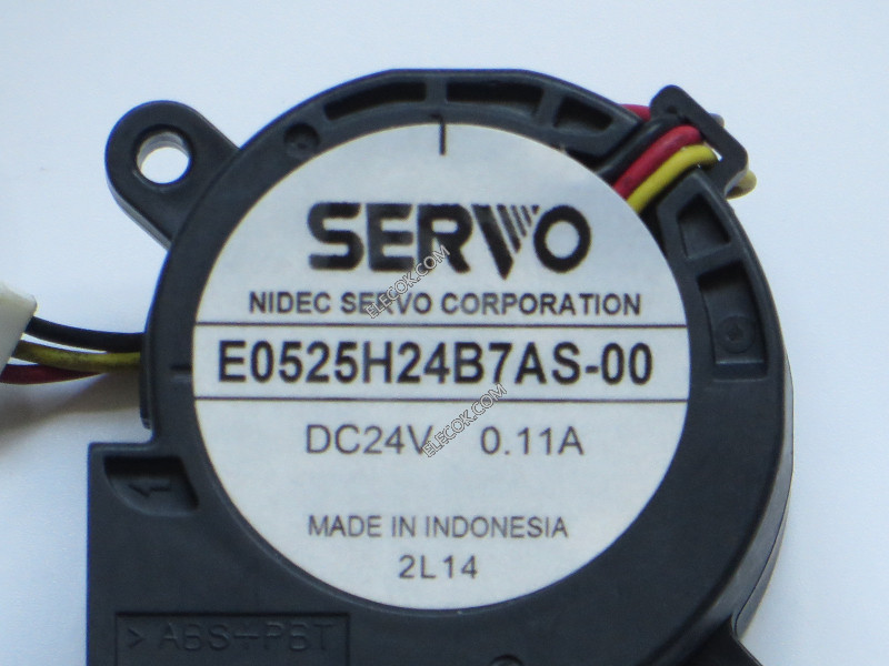 SERVO E0525H24B7AS-00 24V 0,11A 3 câbler Ventilateur 
