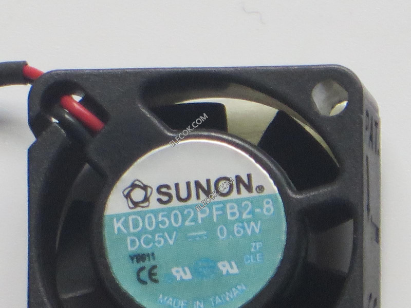 SUNON KD0502PFB2-8 5V 0,6W 2wires Cooling Fan 