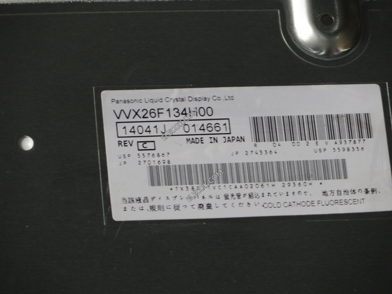 VVX26F134H00 26.0" a-Si TFT-LCD Pannello per Panasonic 