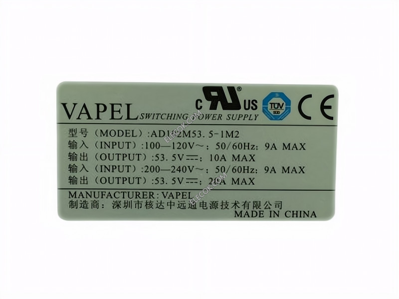 VAPEL AD102M53.5-1M2 Servidor - Fonte De Energética 