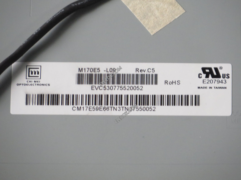 M170E5-L09 17.0" a-Si TFT-LCD Panneau pour CMO 