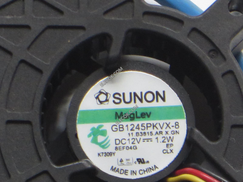 SUNON GB1245PKVX-8 11.B3815.AR.X.GN 12V 1.2W 3wires FAN      