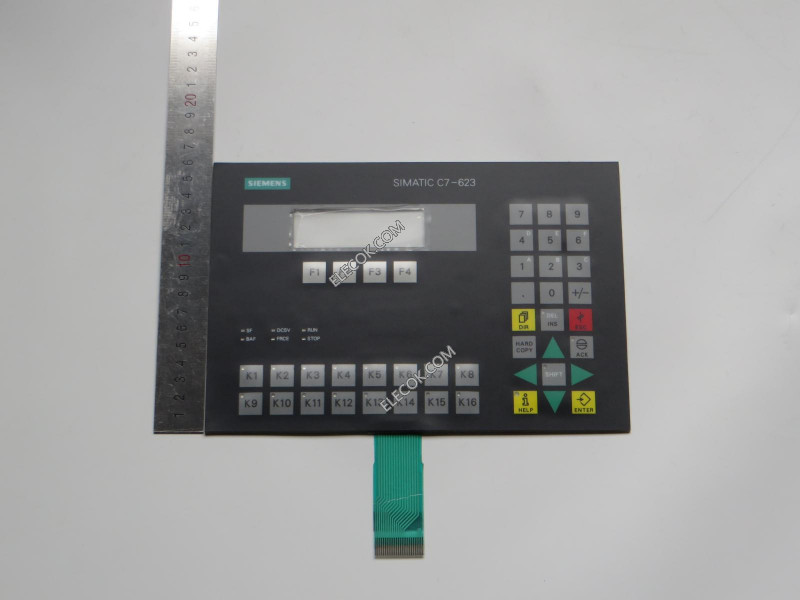Siemens 6es7623-1de01-0ae3  C7-623  Membrane Keypad