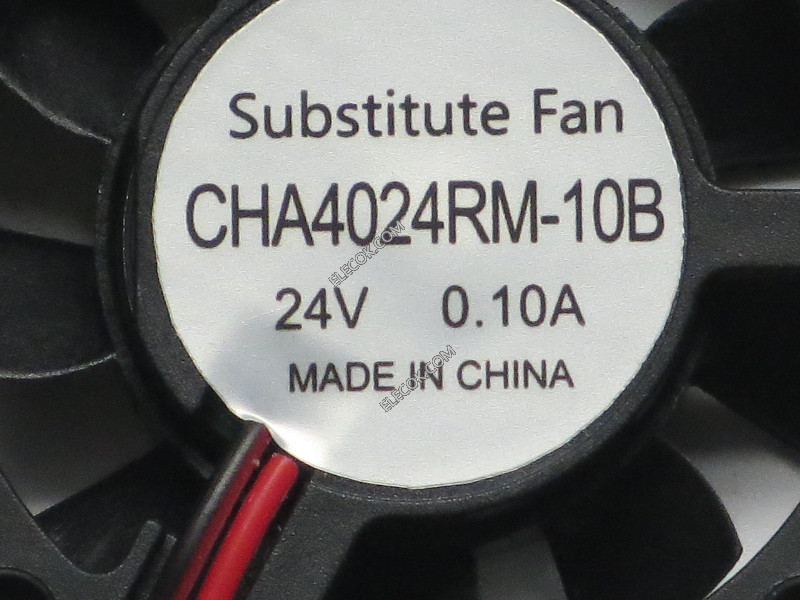 CREALITY CHA4024RM-10B 24V 0.10A 2wires Cooling Fan Substitute