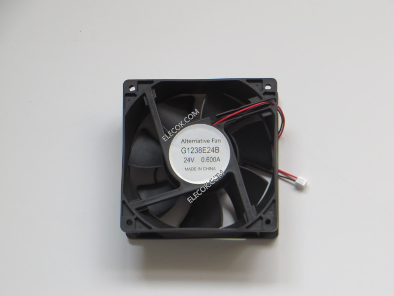 NONOI G1238E24B 24V 0,6A 2wires Cooling Fan replacement 