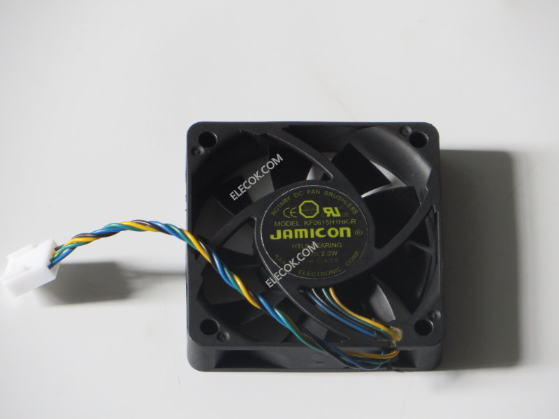JAMICON KF0615H1HK-R 12V 2.3W 4wires cooling fan  replace