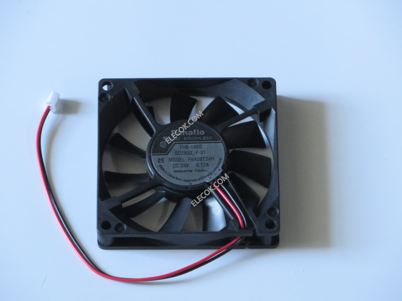 Panaflo FBA08T24H 24V 0.17A 2 wires Cooling Fan