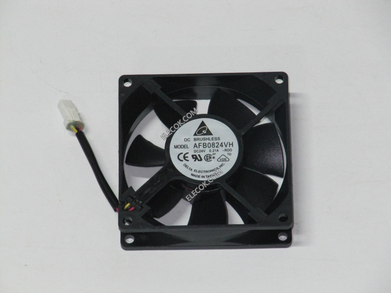 DELTA AFB0824VH-R00 24V 0.21A 3.36W 3wires Cooling Fan