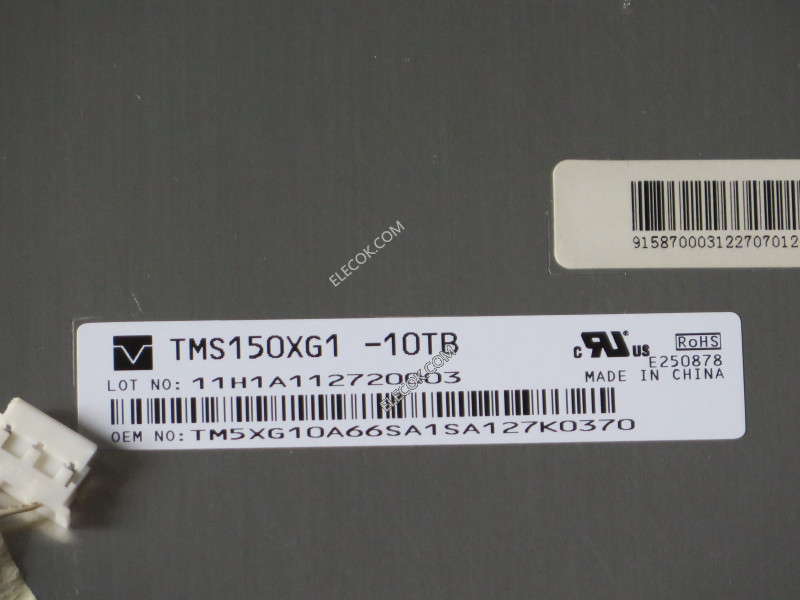 TMS150XG1-10TB 15.0" a-Si TFT-LCD Paneel voor AVIC 