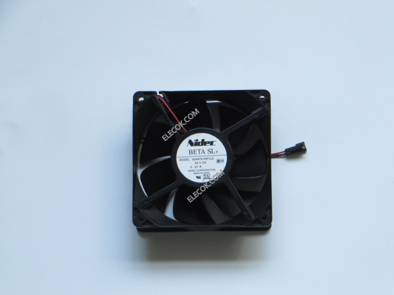 NIDEC B34978-55FUJ2 24V 0,41A 2wires Cooling Fan 