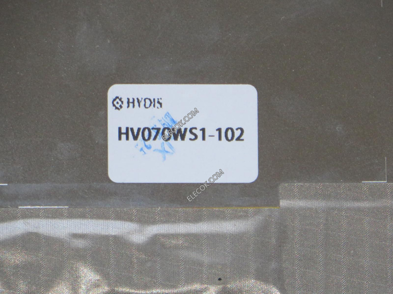 HV070WS1-102 7.0" a-Si TFT-LCD パネルにとってHYDIS 