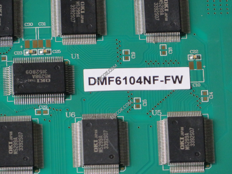 DMF6104NF-FW 5.3" FSTN LCD パネルにとってOPTREX 代替案