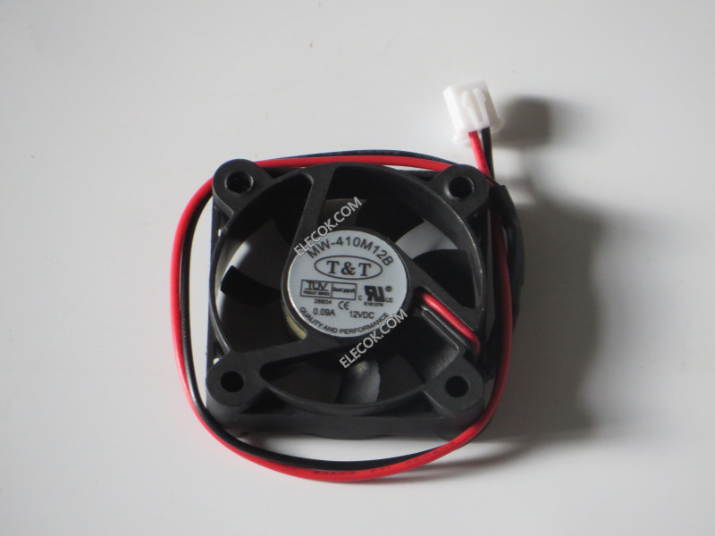 T&amp;T MW-410M12B 12V 0.09A 2wires cooling fan
