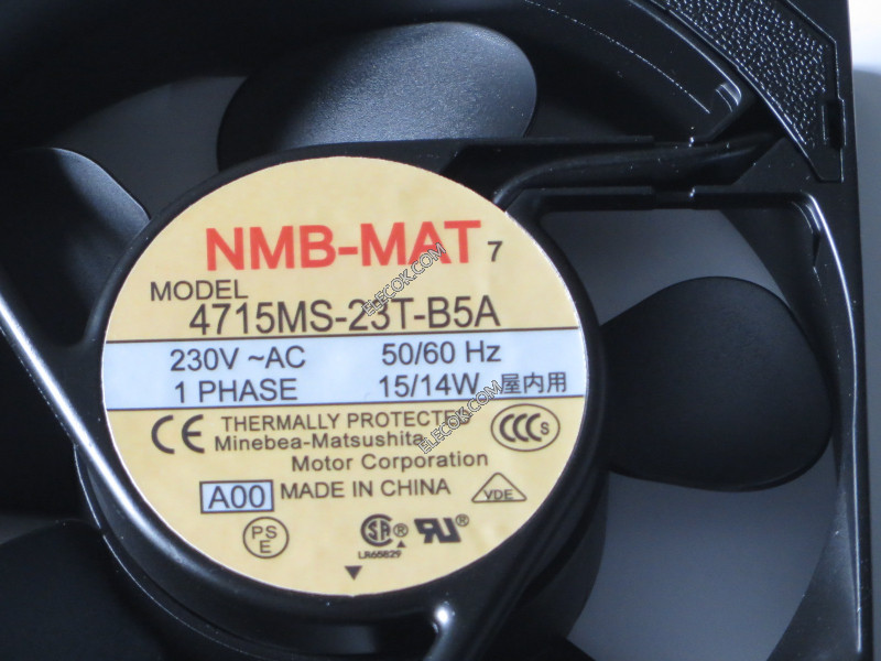 NMB 4715MS-23T-B5A AC 230V 12038 12cm Two ball inverter fan 