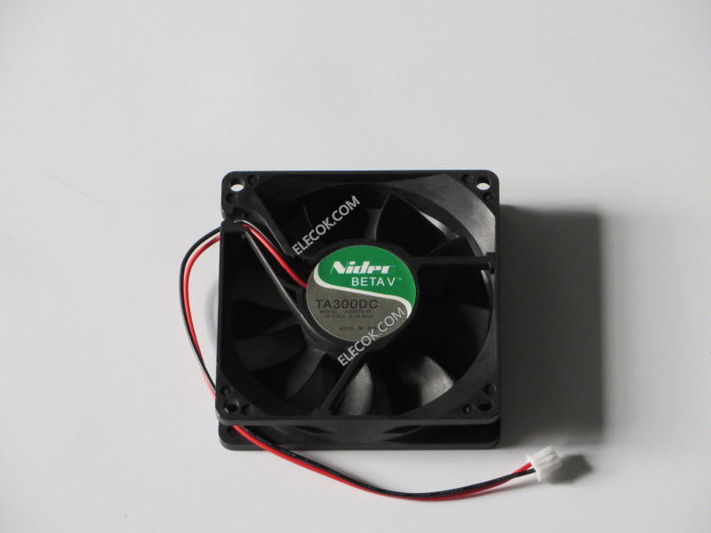Nidec TA300DC A33375-16 12V 0,16A 2wires Cooling Fan 