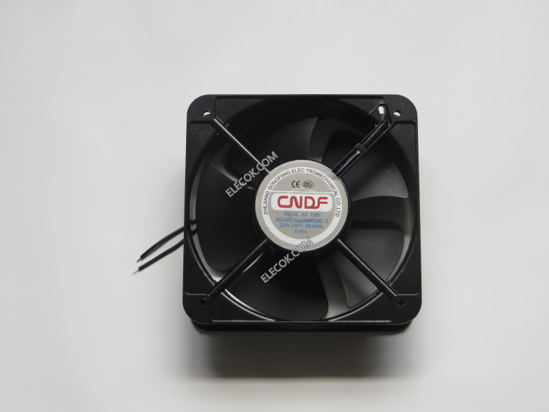 CNDF TA20060HBL-2 220/240V 0,45A 2 câbler Ventilateur 