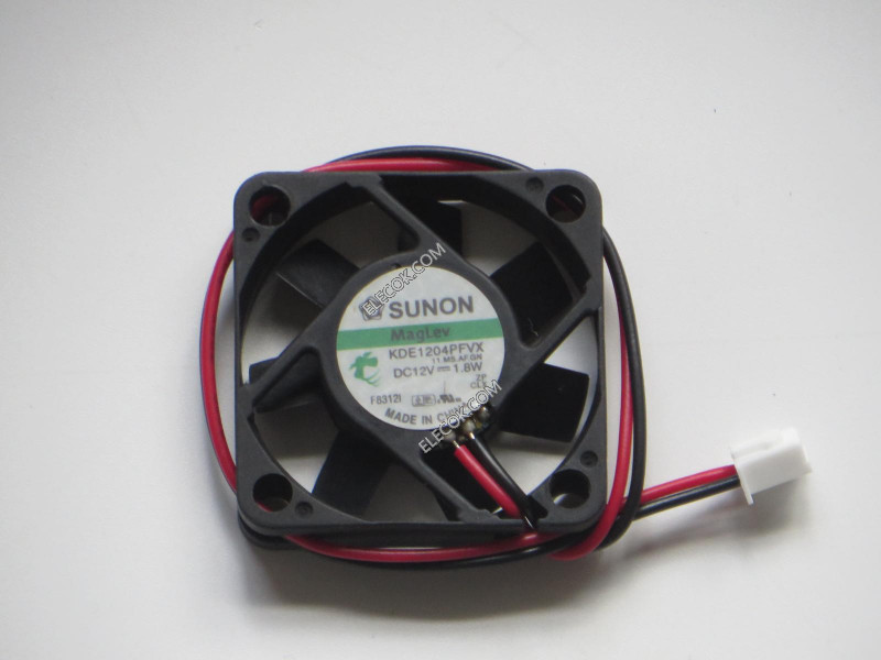 SUNON KDE1204PFVX 12V 1,8W 2wires Cooling Fan 