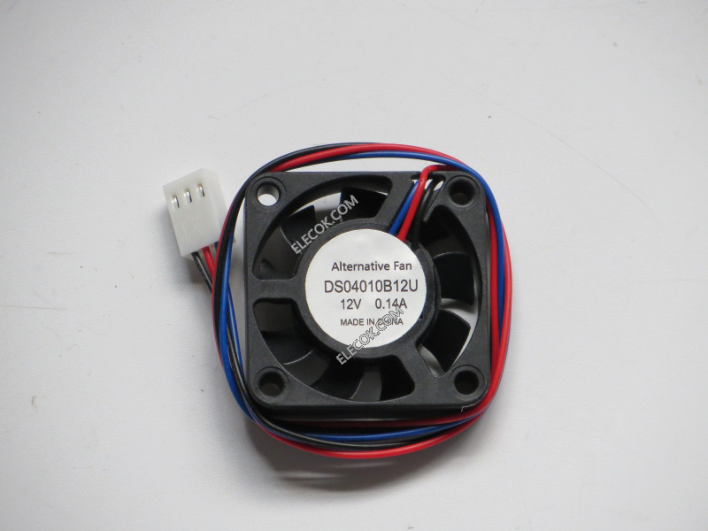 AVC DS04010B12U 12V 0.14A 3wires cooling fan,substitute