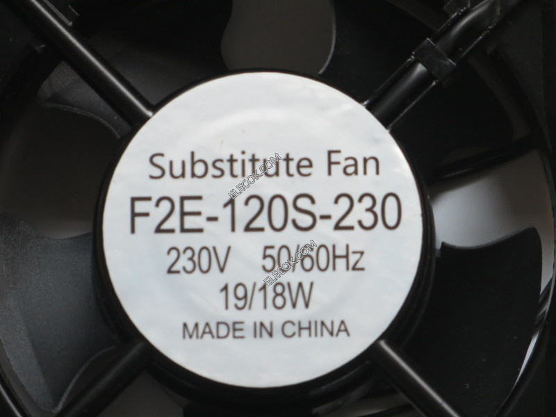 LEIPOLE F2E-120S-230 230V 50/60Hz 0.12/0.14A 19/18W 2선 냉각 팬 Replace 