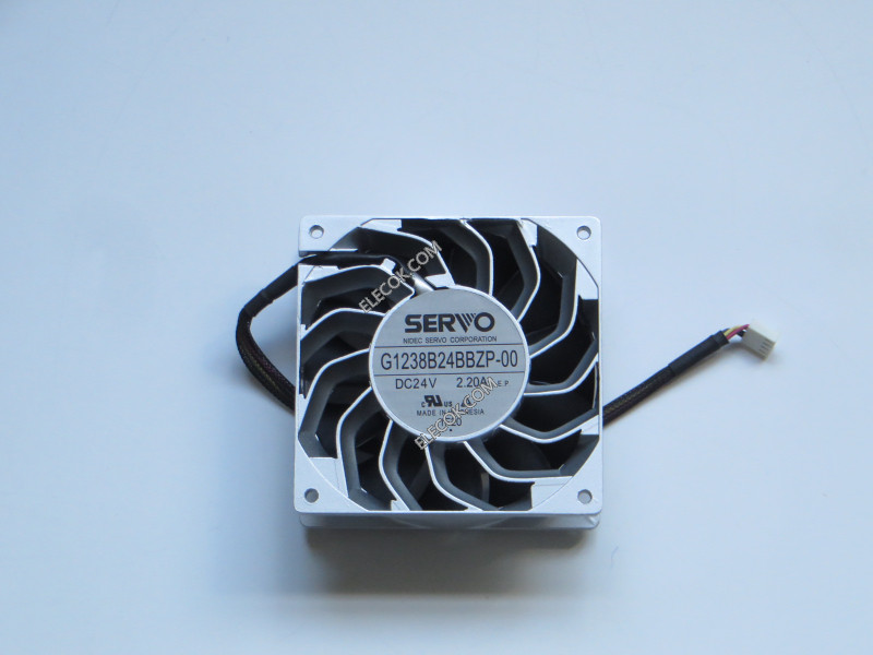 SERVO G1238B24BBZP-00 24V 2.2A 4선 냉각 팬 리퍼브 