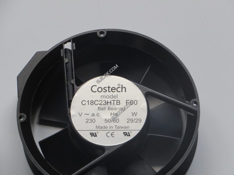 Costech C18C23HTB F00 230V 50/60HZ 29/29W Koeling Ventilator 