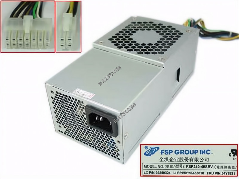FSP Group Inc FSP240-40SBV Server - Power Supply FSP240-40SBV, 240W,used