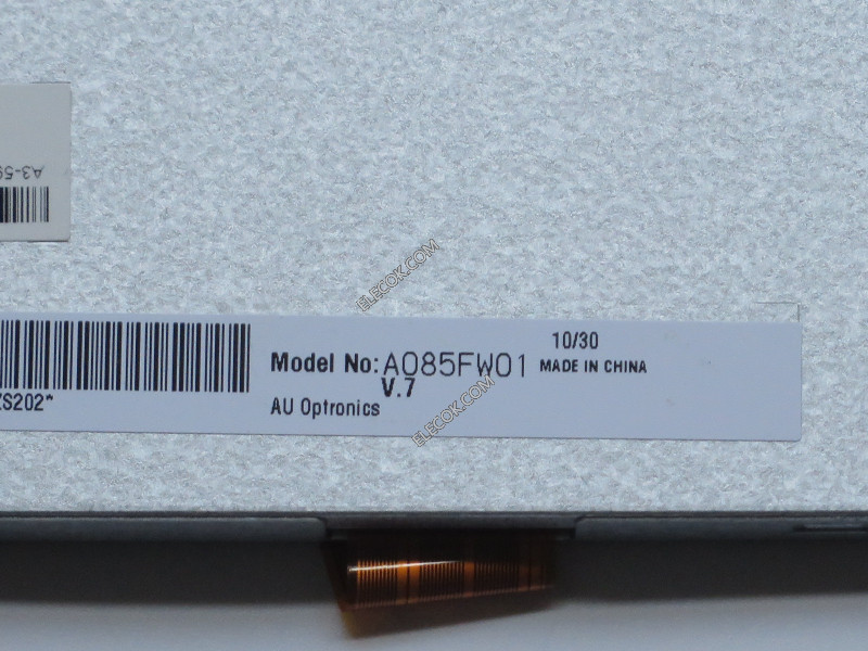 A085FW01 V7 8.5" a-Si TFT-LCD Panel for AUO