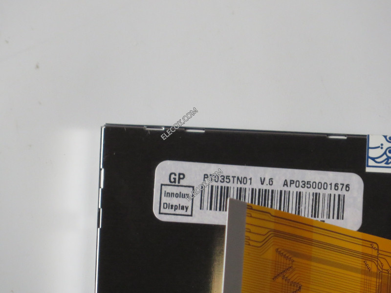 PT035TN01 V6 3,5" a-Si TFT-LCD Platte für INNOLUX 
