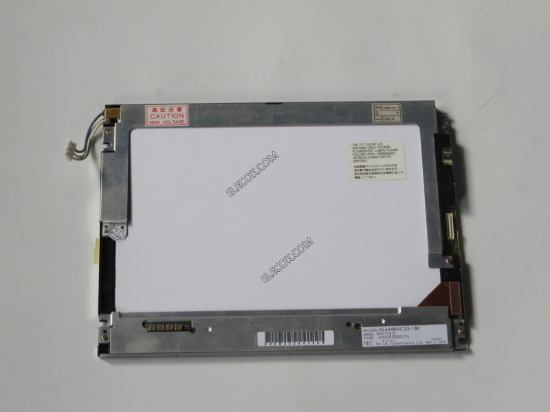 NL6448AC33-18K 10,4" a-Si TFT-LCD Panel for NEC 