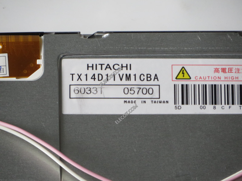 TX14D11VM1CBA 5,7" a-Si TFT-LCD Panneau pour HITACHI without verre tactile 