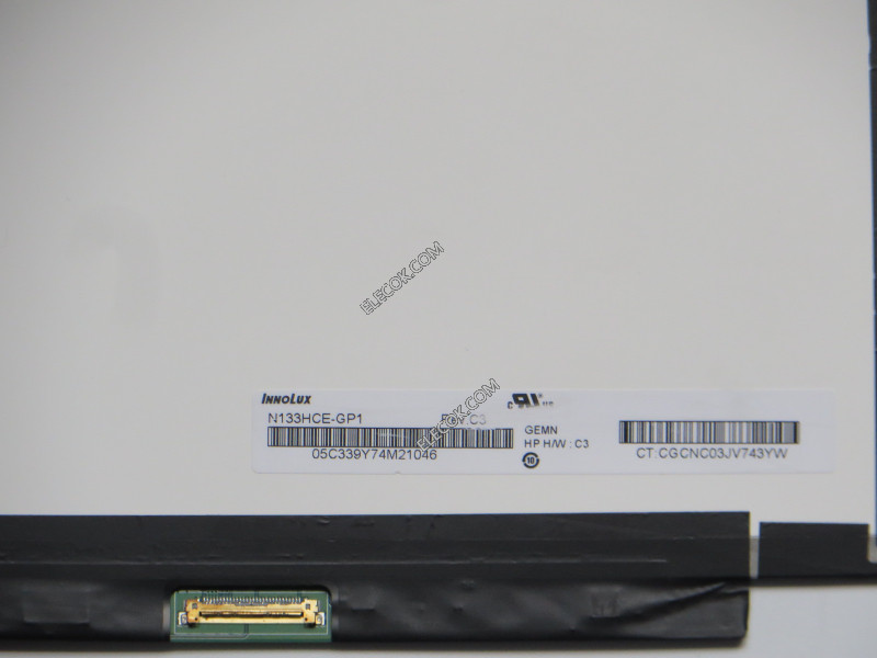 N133HCE-GP1 13,3" a-Si TFT-LCD Panneau pour INNOLUX 
