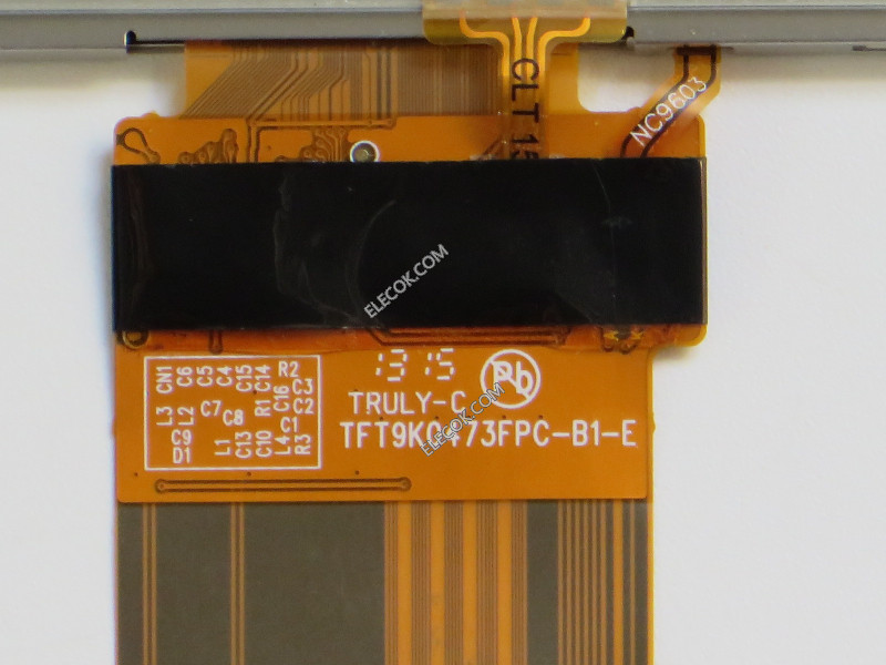 TFT9K0473FPC-B1-E(TFT320240-91-E) 3.5" a-Si TFT-LCD Panel for TRULY with touch screen