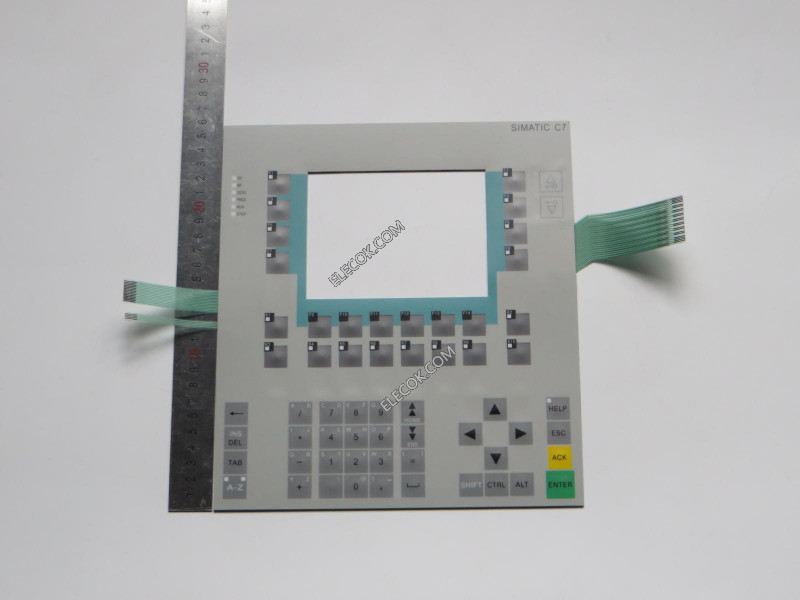 Membrane Keypad Switch Keyboard for 6ES7635-2EC01-0AE3 C7-635 KEY Gray