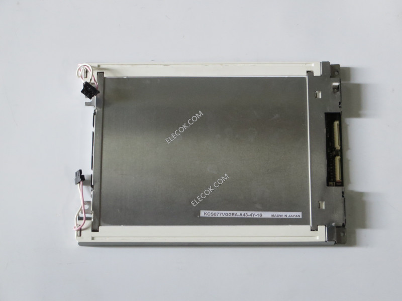 KCS077VG2EA-A43 Kyocera 7,7" LCD Painel usado 